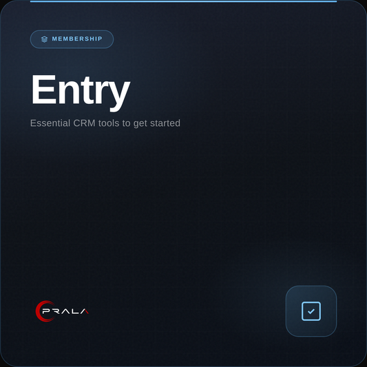 Entry CRM Membership: Annual